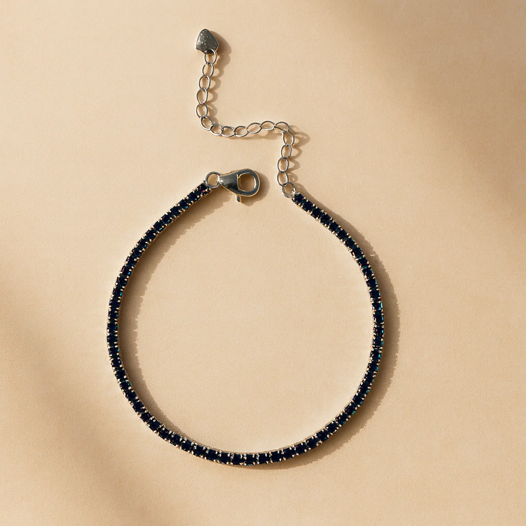 2MM Sapphire Tennis Bracelet - Image 4