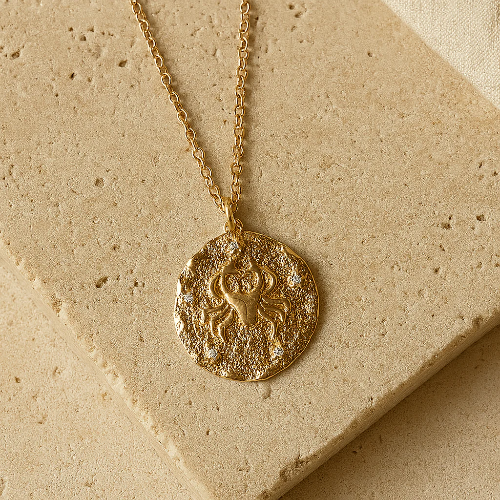 Cancer Zodiac Necklace - Image 6