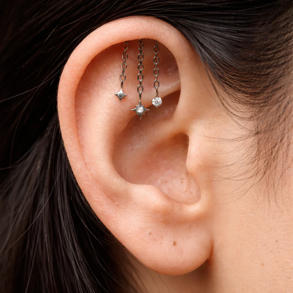 Celestial Hanging Studs - Image 4