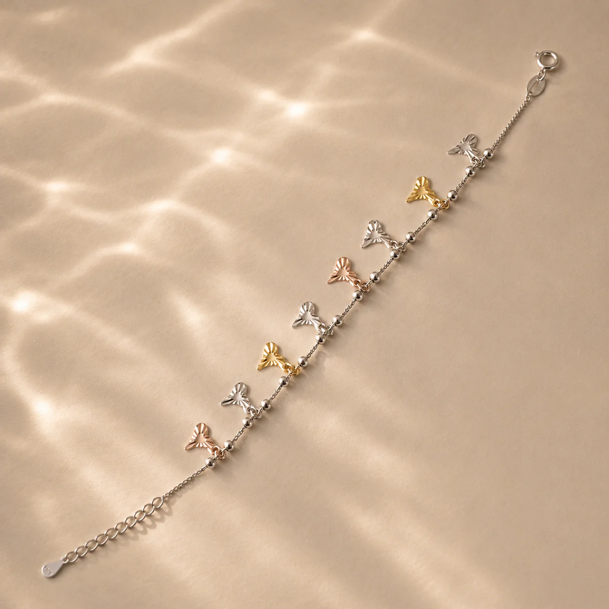 Charm Circle Bracelet - Image 3