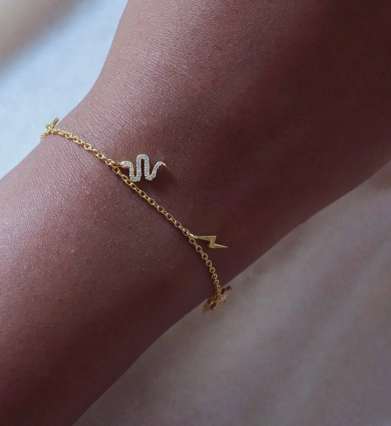 Charm Link Bracelet - Image 4
