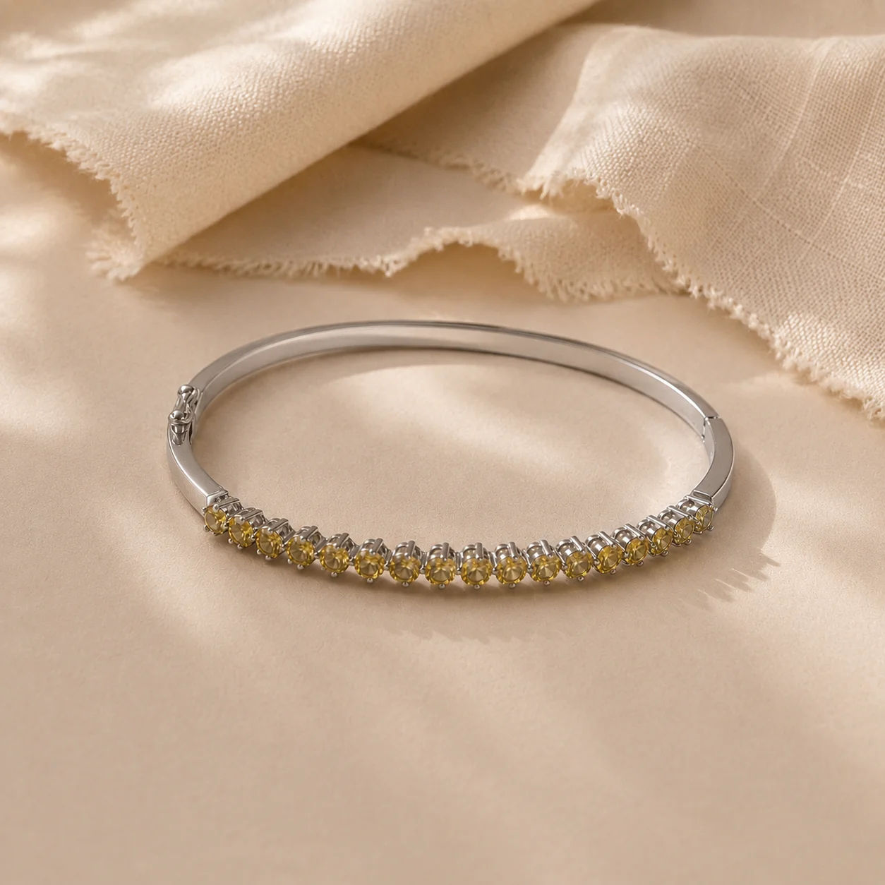 Citrine Glow Bangle - Image 3