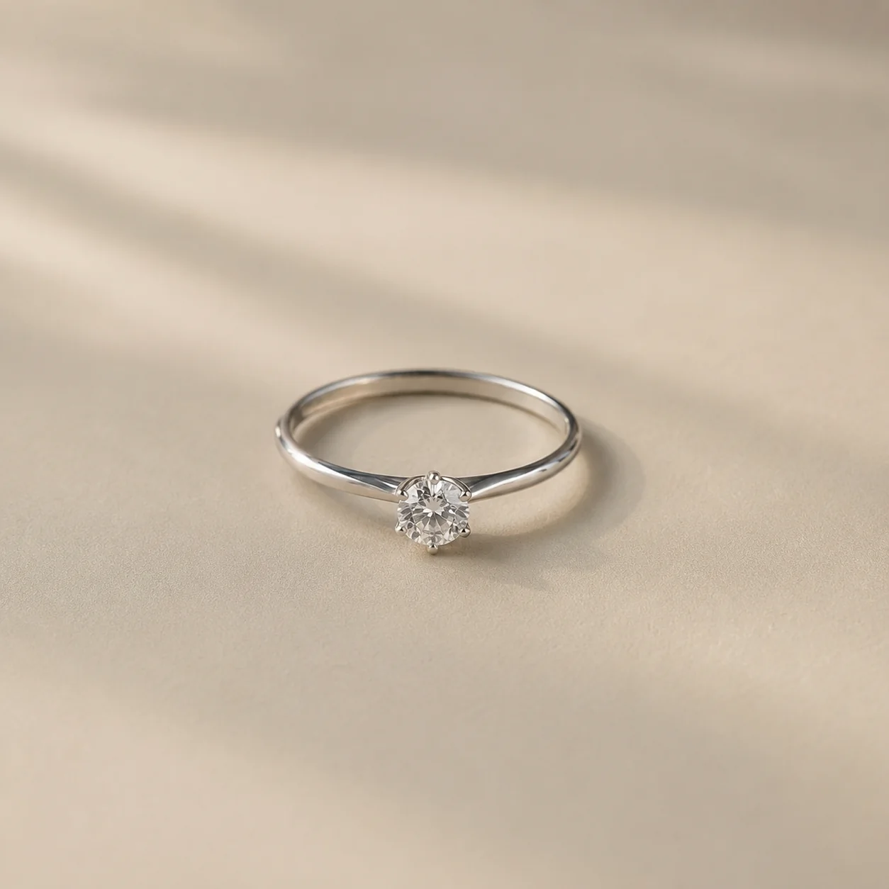 Classic Solitaire Ring - Image 2