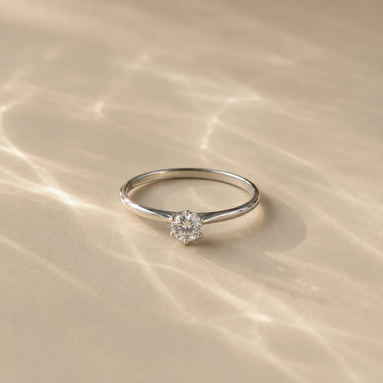 Classic Solitaire Ring - Image 3