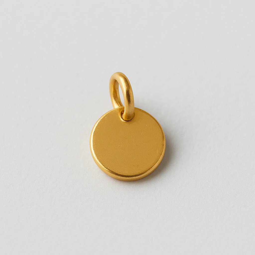 Engravable Coin Charm
