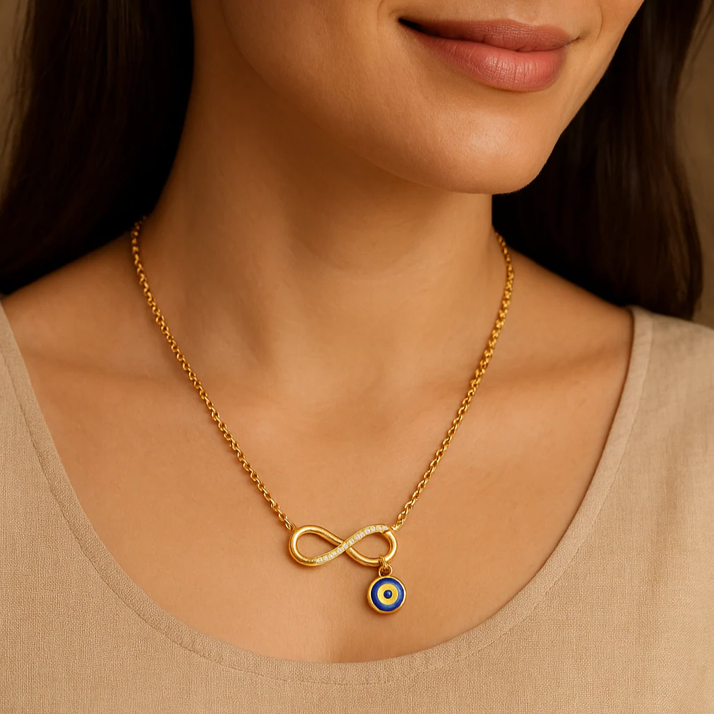 Evil Eye Infinity Mangalsutra - Image 2