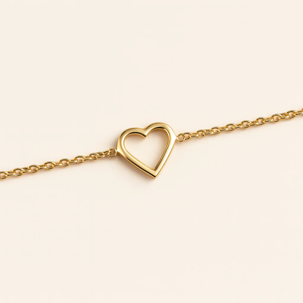 Hollow Heart Bracelet - Image 5