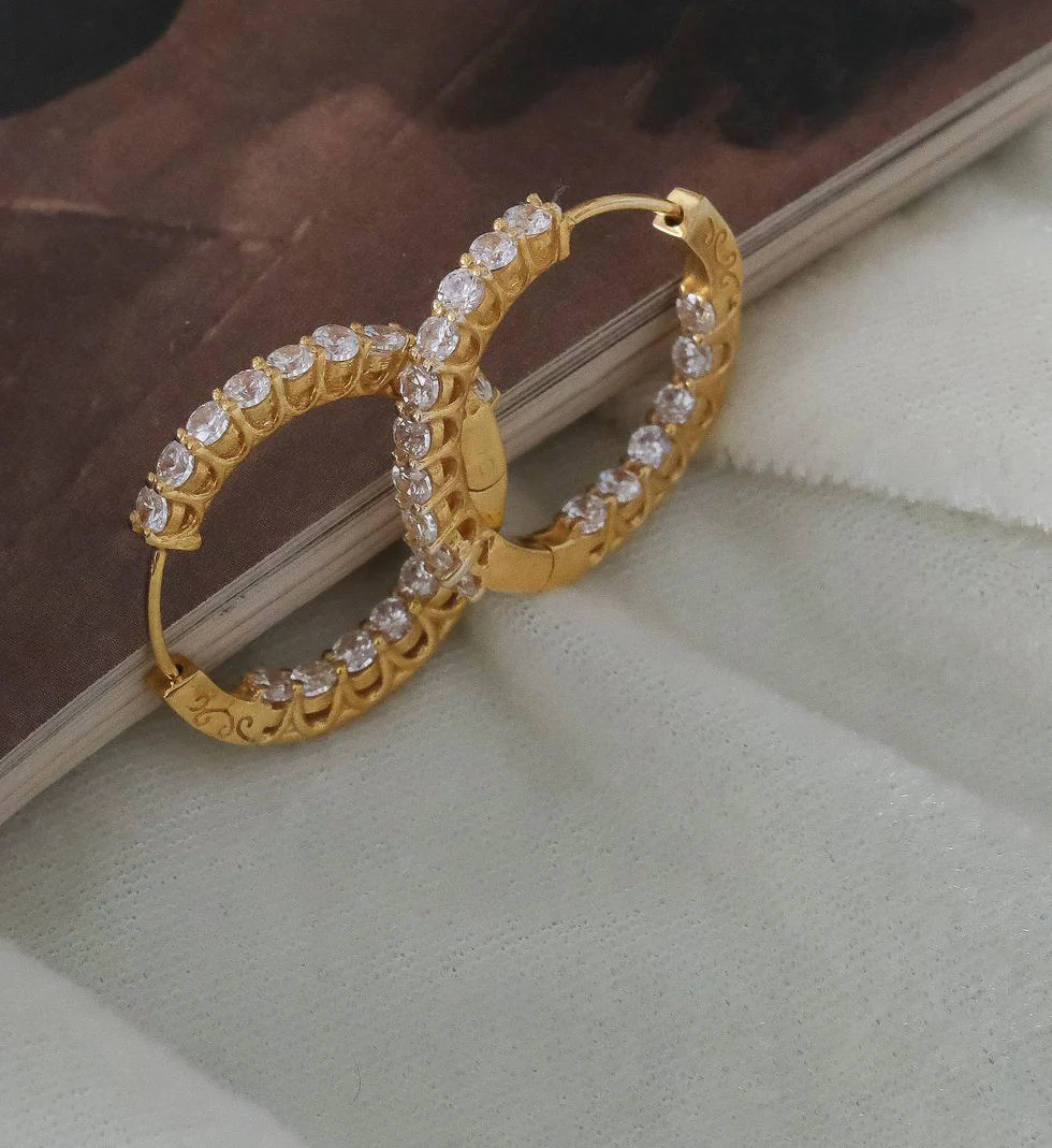 Inside Out Hoop Earring - Image 6