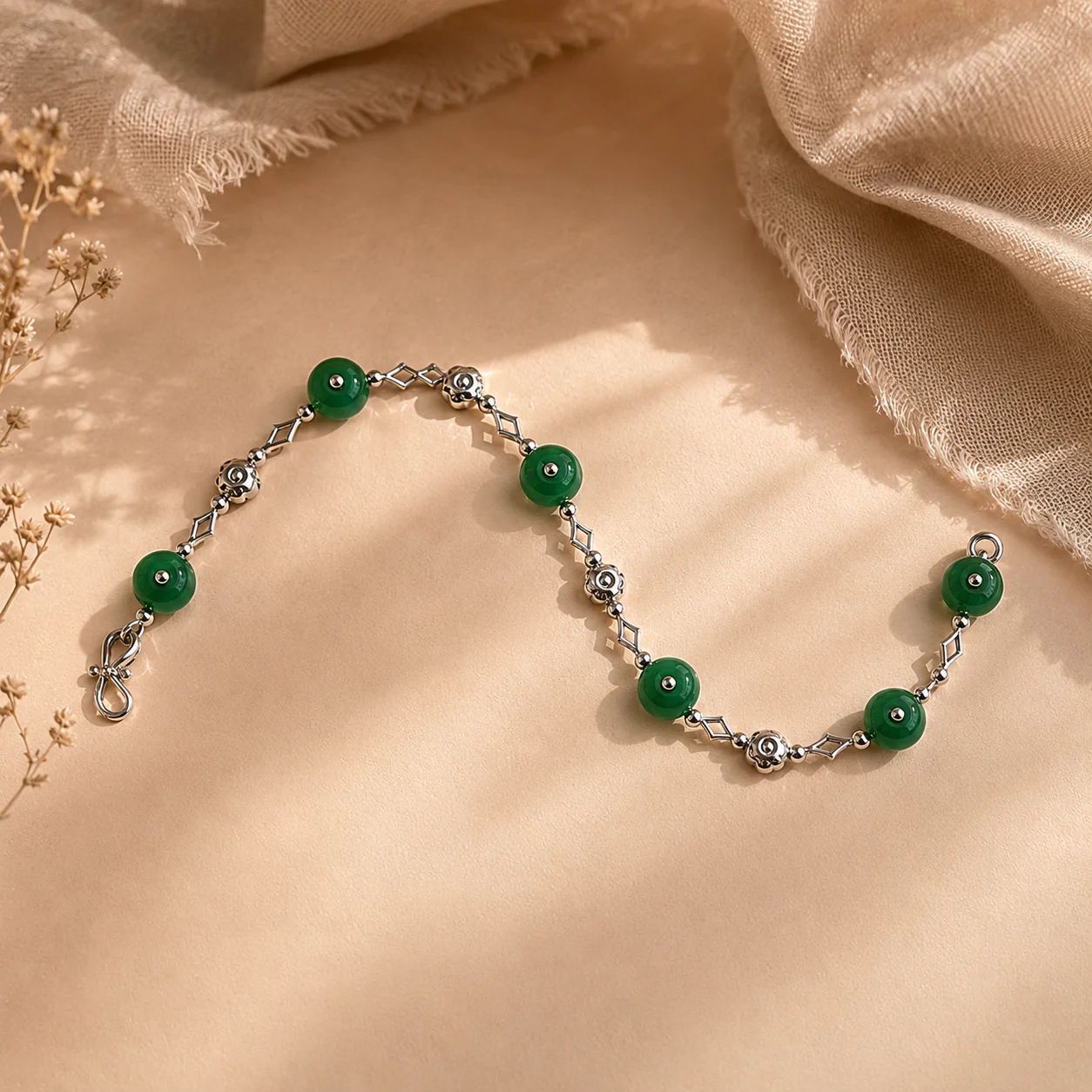Jade Line Bracelet - Image 3
