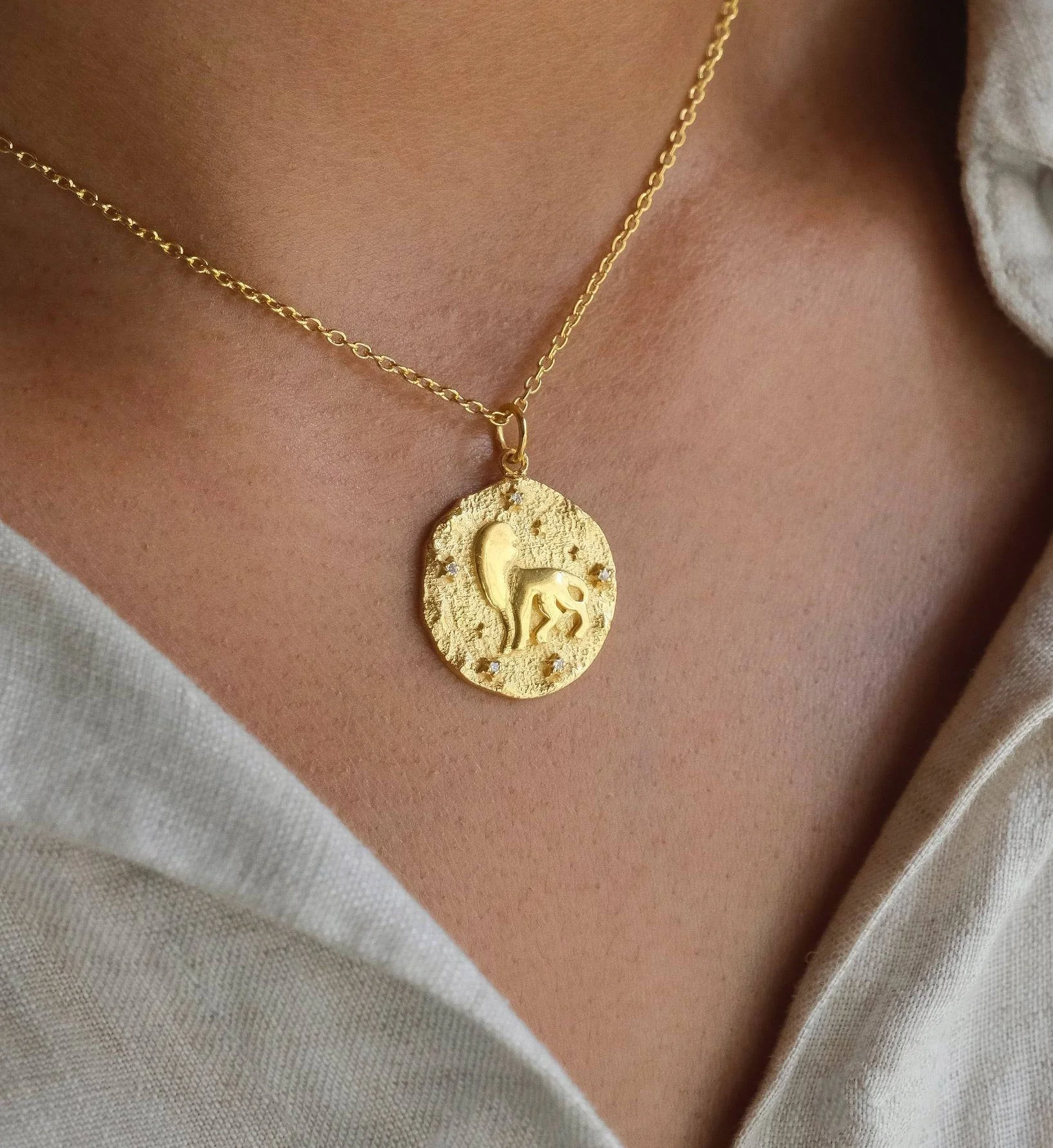 Leo Zodiac Necklace - Image 8