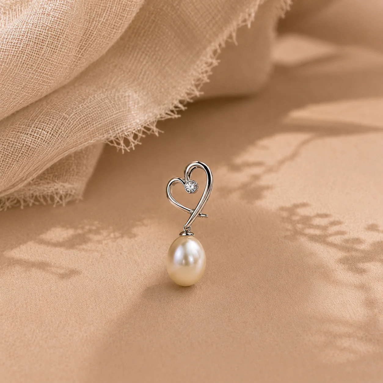 Pearl Oval Charm - Image 3