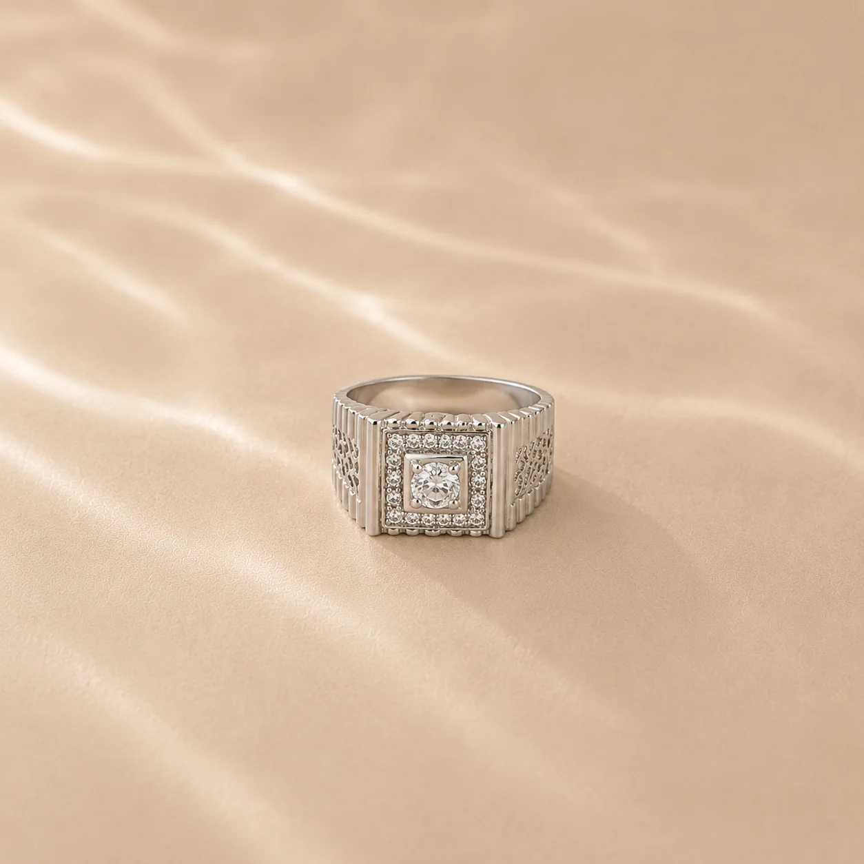 Regal Square Signet Ring - Image 3