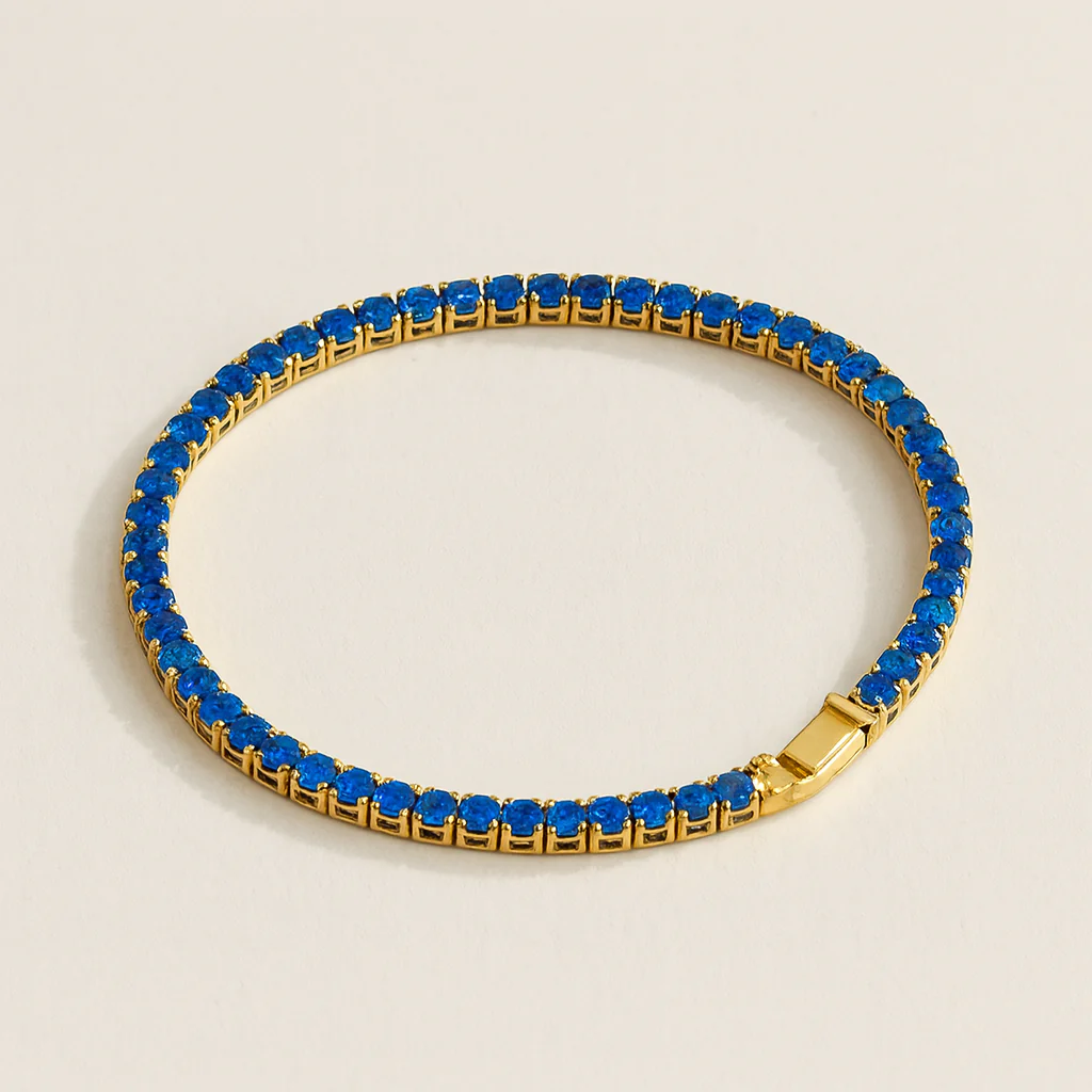 Sapphire Tennis Bracelet - Image 4