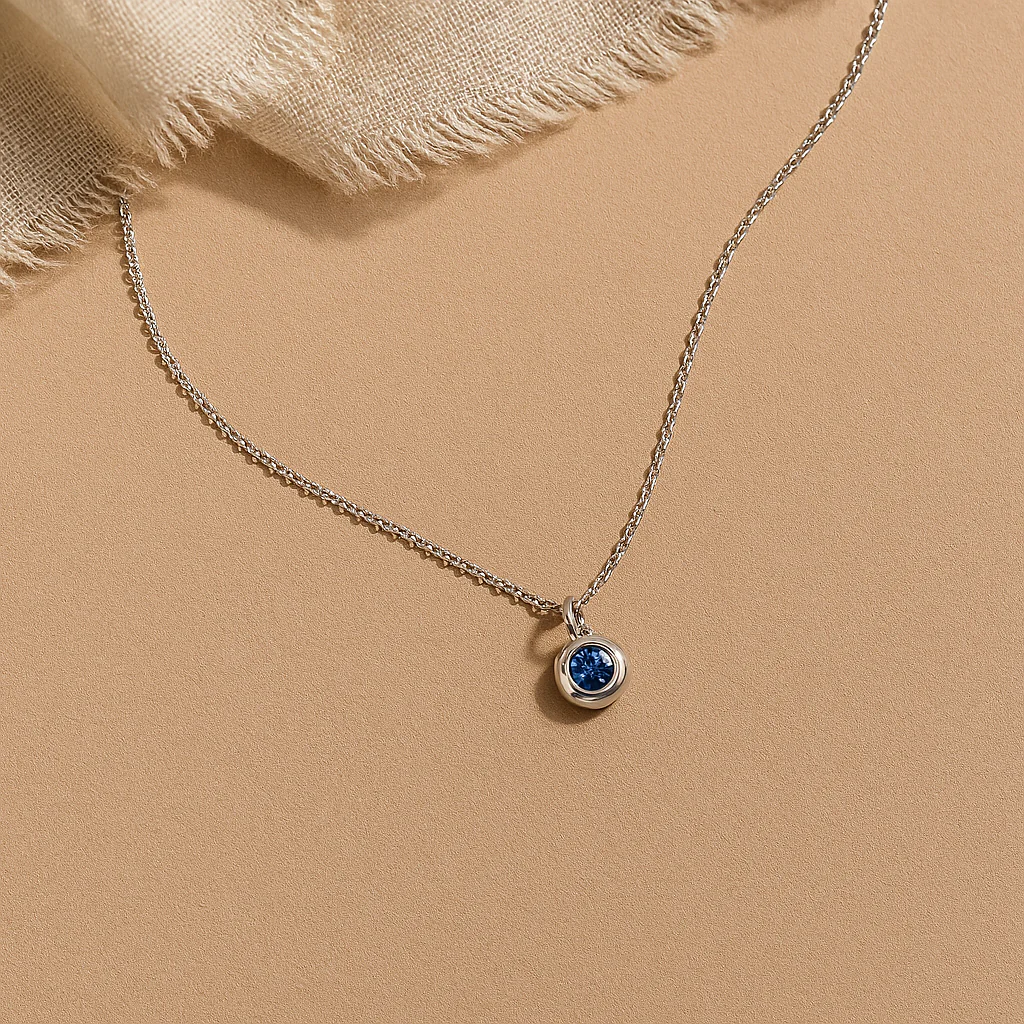 September Birthstone Necklace - Image 3