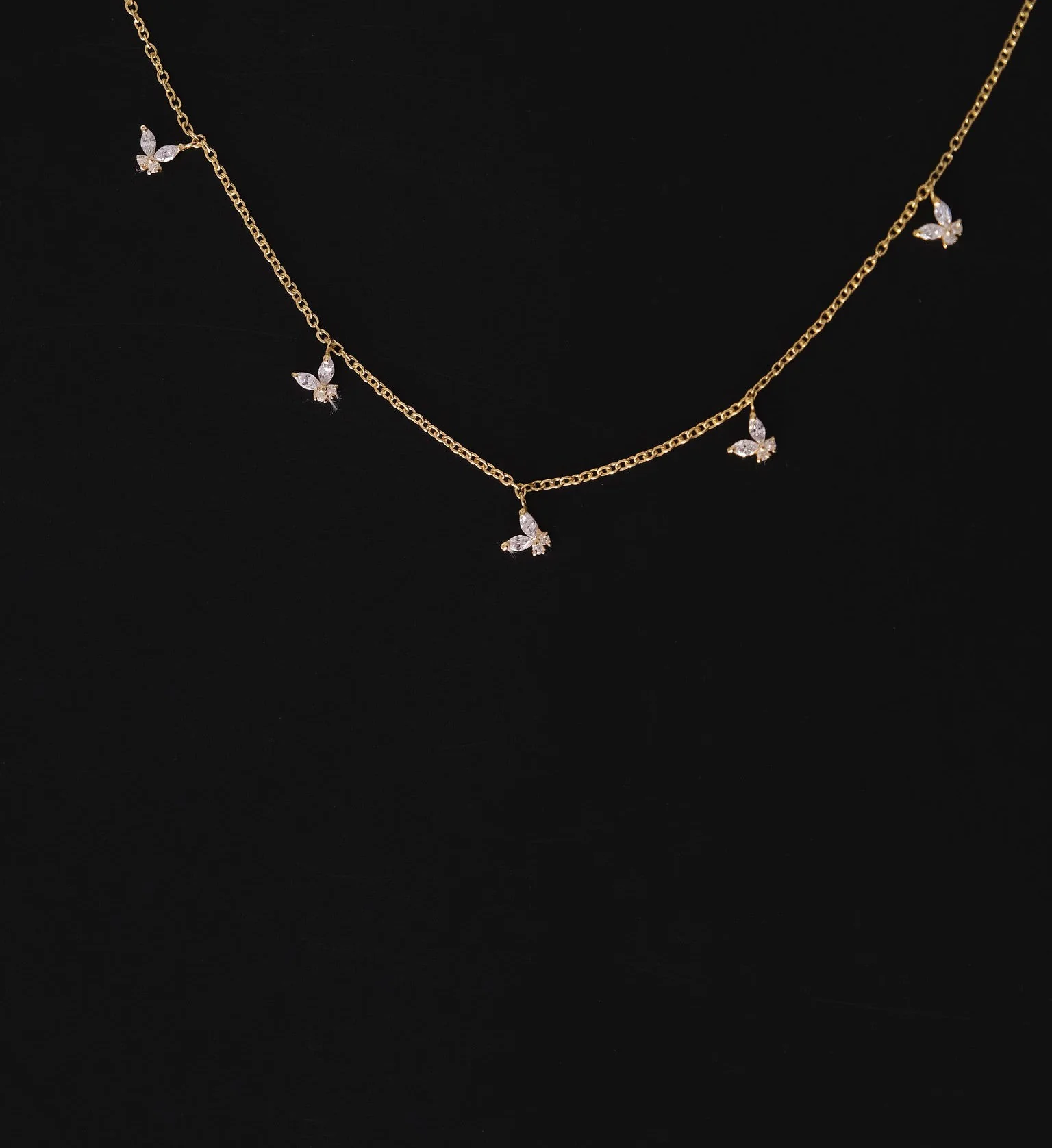 Tilted Butterfly Necklace - Image 6
